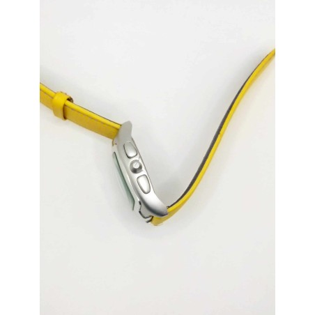 Orologio uomo cronografo. Alluminio e pelle - SAYA SHOP ONLINE OUTLET