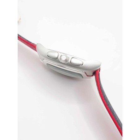 Orologio uomo cronografo. Alluminio e pelle - SAYA SHOP ONLINE OUTLET