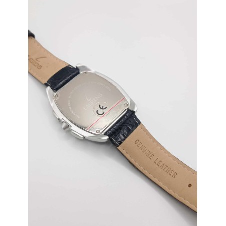 Orologio uomo cronografo. Alluminio e pelle - SAYA SHOP ONLINE OUTLET