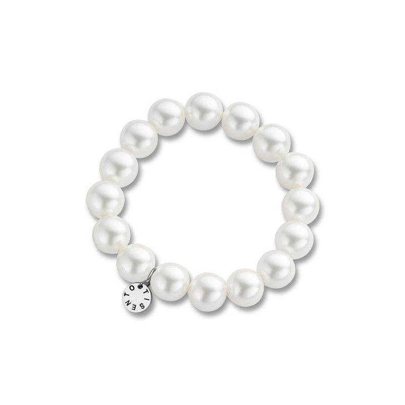 Bracciale elastico donna perle - SAYA SHOP ONLINE OUTLET