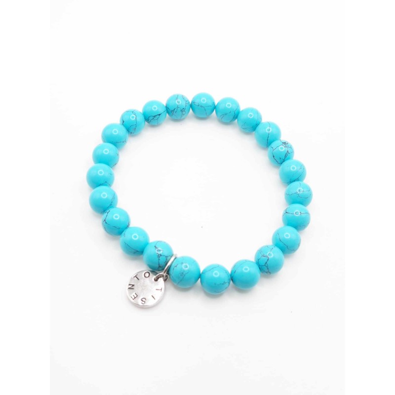 Bracciale elastico donna turchesini - SAYA SHOP ONLINE OUTLET