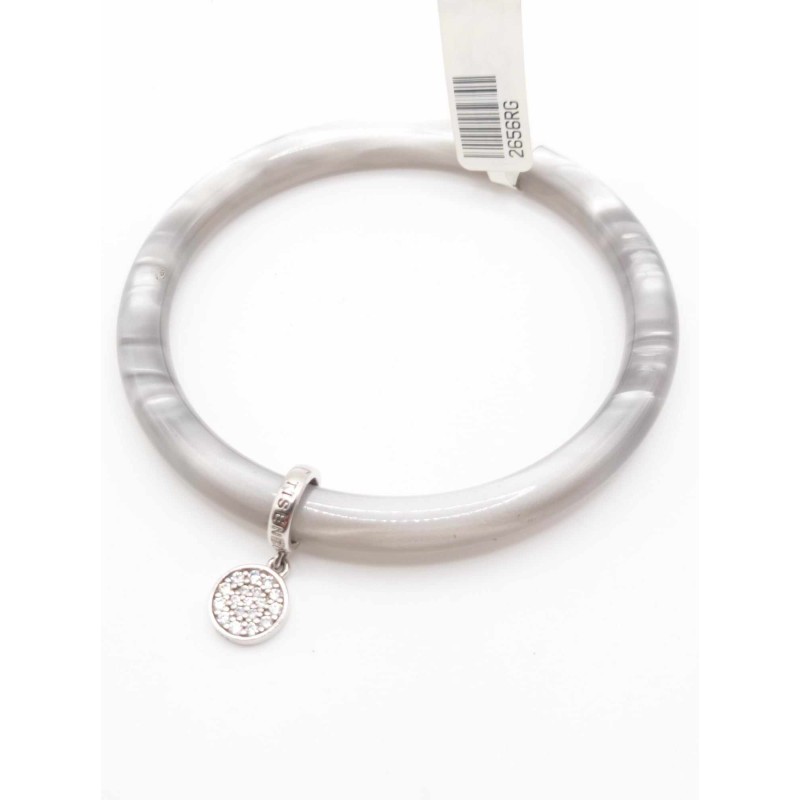Bracciale rigido con osso e cristalli - SAYA SHOP ONLINE OUTLET