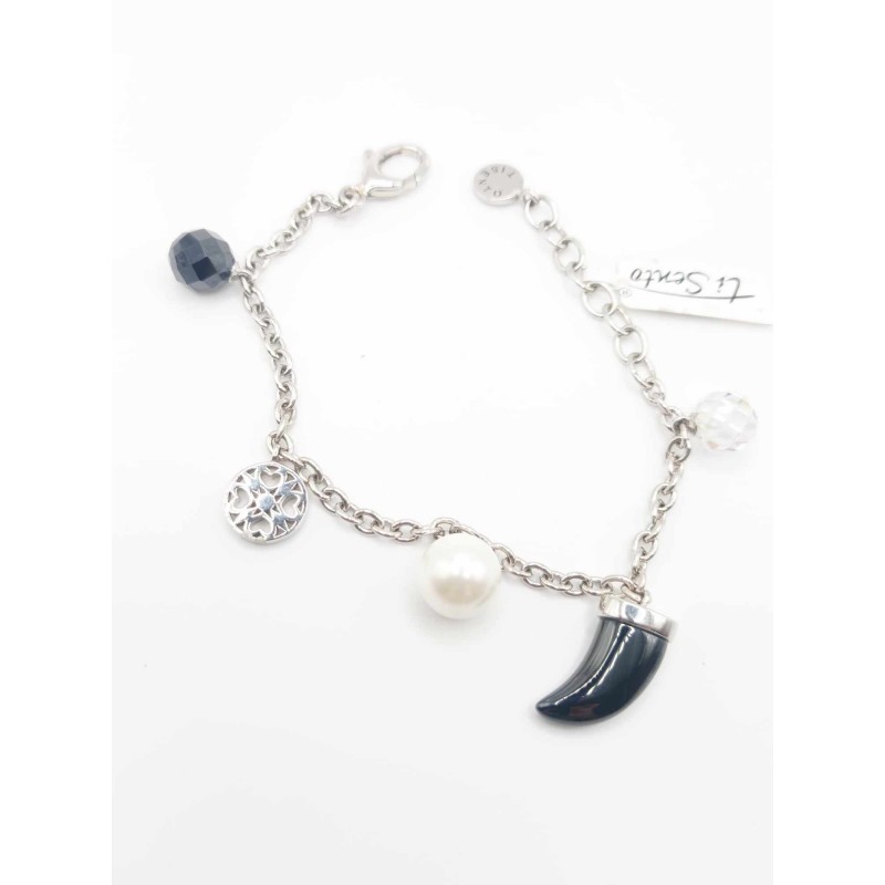 Bracciale donna in argento e pietre - SAYA SHOP ONLINE OUTLET