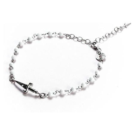 Bracciale unisex spadino in argento e pietre - SAYA SHOP ONLINE