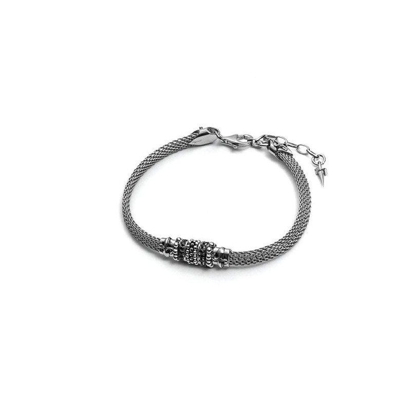 Bracciale uomo in argento galvanica vintage - SAYA SHOP ONLINE