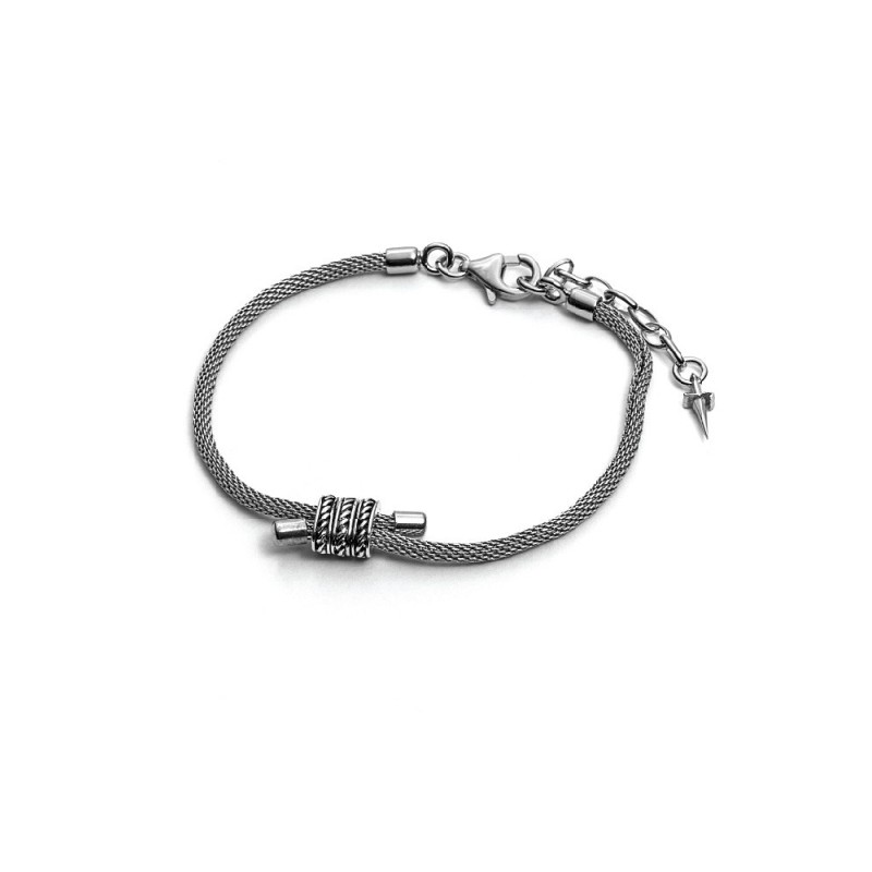 Bracciale uomo in argento galvanica vintage - SAYA SHOP ONLINE