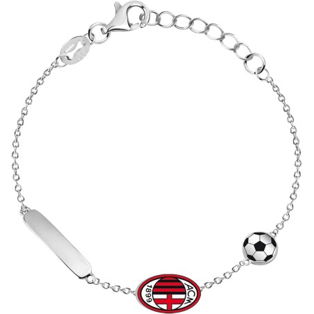 MILAN Internazionale Bracciale ACCIAIO BIMBO - SAYA SHOP ONLINE OUTLET