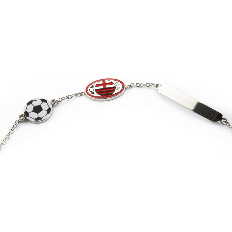MILAN Internazionale Bracciale ACCIAIO BIMBO - SAYA SHOP ONLINE OUTLET