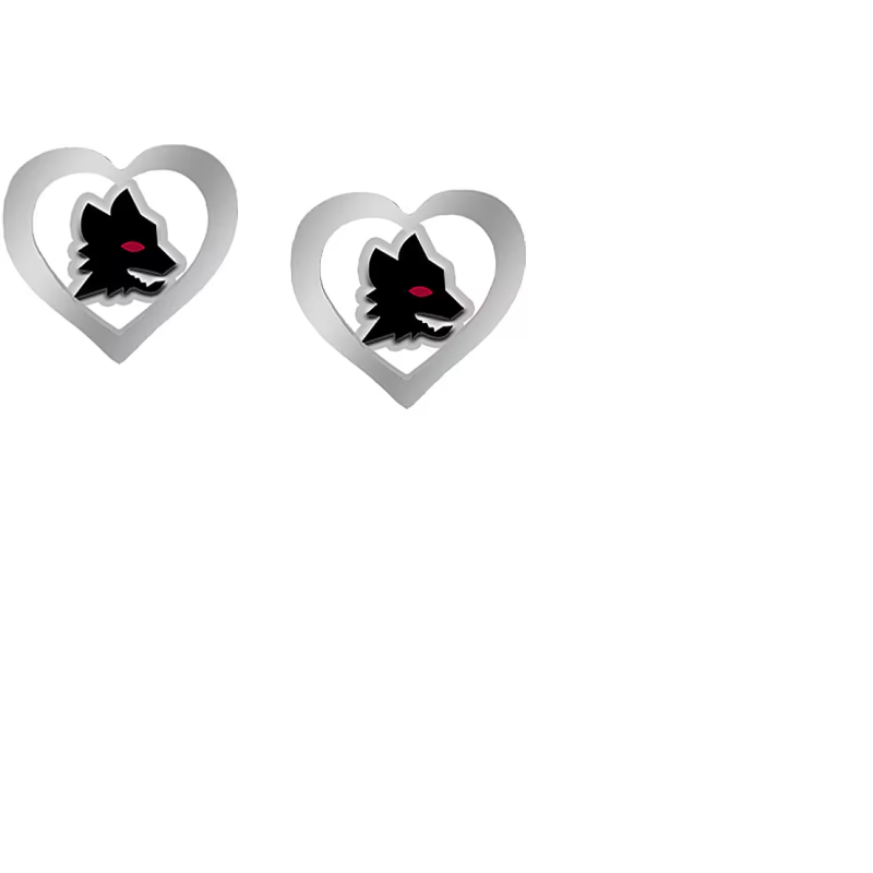 orecchini donna gioielli A.S. Roma - SAYA SHOP ONLINE OUTLET