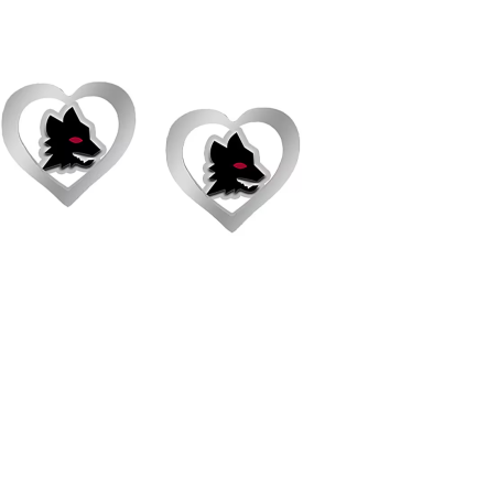 orecchini donna gioielli A.S. Roma - SAYA SHOP ONLINE OUTLET