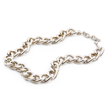 Collana donna catena groumette dorata - SAYA SHOP ONLINE