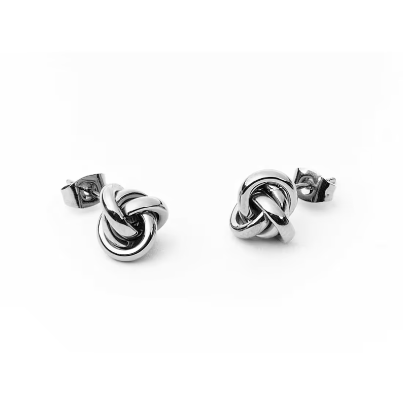 Orecchini a lobo acciaio donna - SAYA SHOP ONLINE