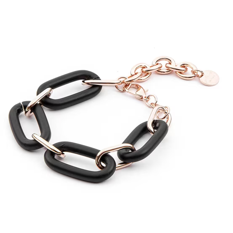 Bracciale catena donna bicolore - SAYA SHOP ONLINE