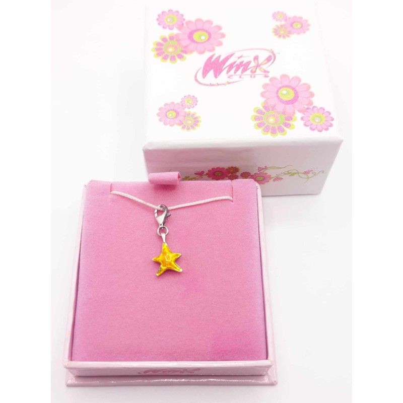 Ciondolo stella argento e smalto - SAYA SHOP ONLINE OUTLET