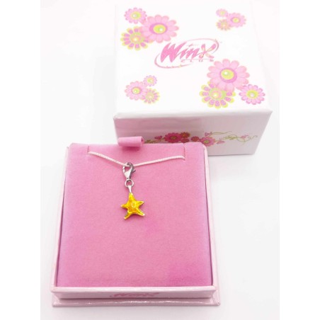 Ciondolo stella argento e smalto - SAYA SHOP ONLINE OUTLET