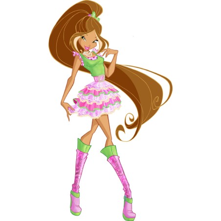 Collana argento, smalto, oro e diamante - FLORA - SAYA SHOP ONLINE