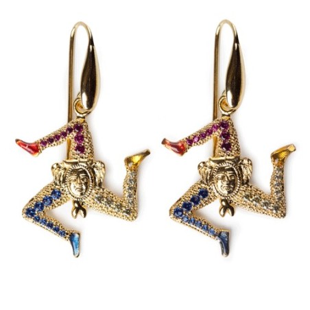 Orecchini Trinacria Lapilli | SAYA SHOP ONLINE