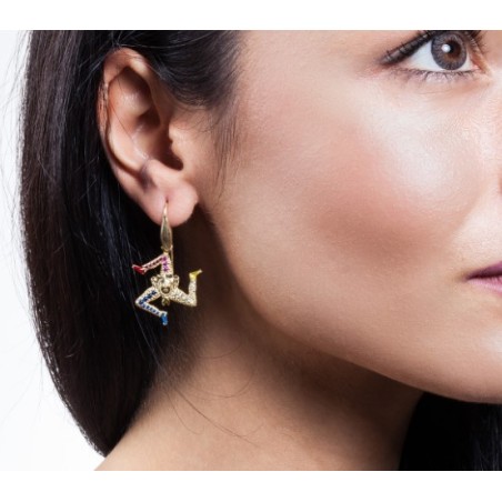 Orecchini Trinacria Lapilli | SAYA SHOP ONLINE