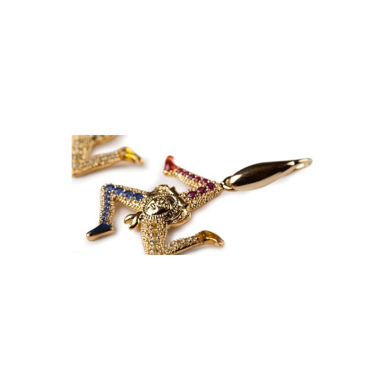 Orecchini Trinacria Lapilli | SAYA SHOP ONLINE