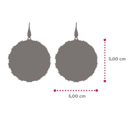 Orecchini Merletti Tondi Multicolore | SAYA SHOP ONLINE