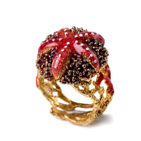 Anello Stella Riccio | SAYA SHOP ONLINE