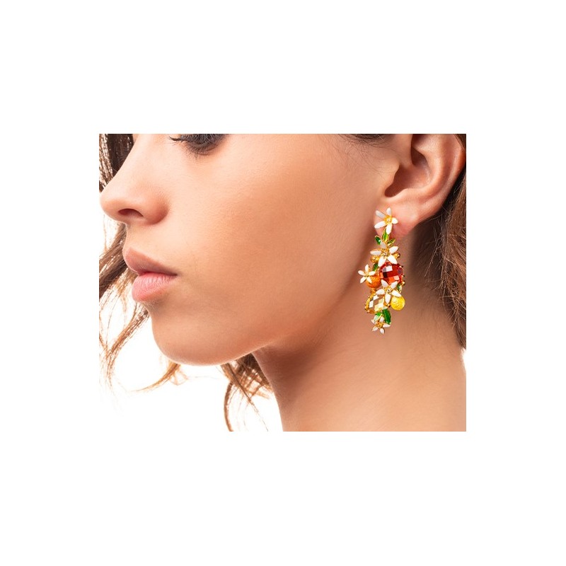Orecchini Fiori di Zagara | SAYA SHOP ONLINE