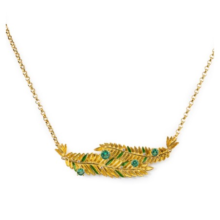 Collier Palme |SAYA SHOP ONLINE