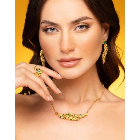 Collier Palme |SAYA SHOP ONLINE