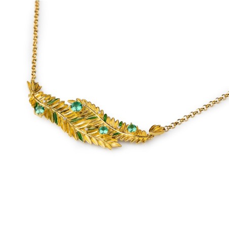 Collier Palme |SAYA SHOP ONLINE