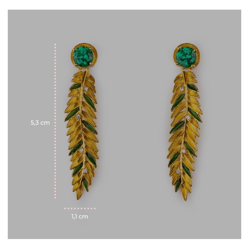 Orecchini Palme | SAYA SHOP ONLINE