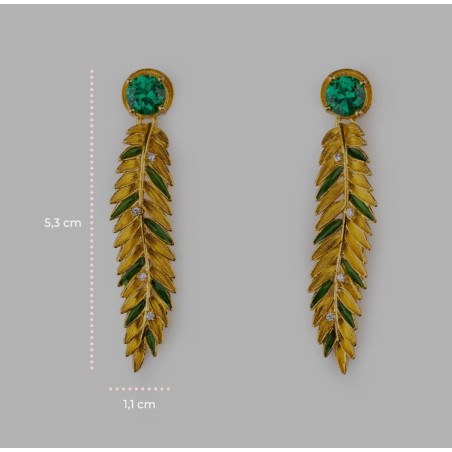Orecchini Palme | SAYA SHOP ONLINE